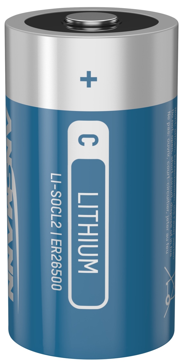 Image of ANSMANN Lithium Batterie ER26500, 3,6 V, 8500mAh