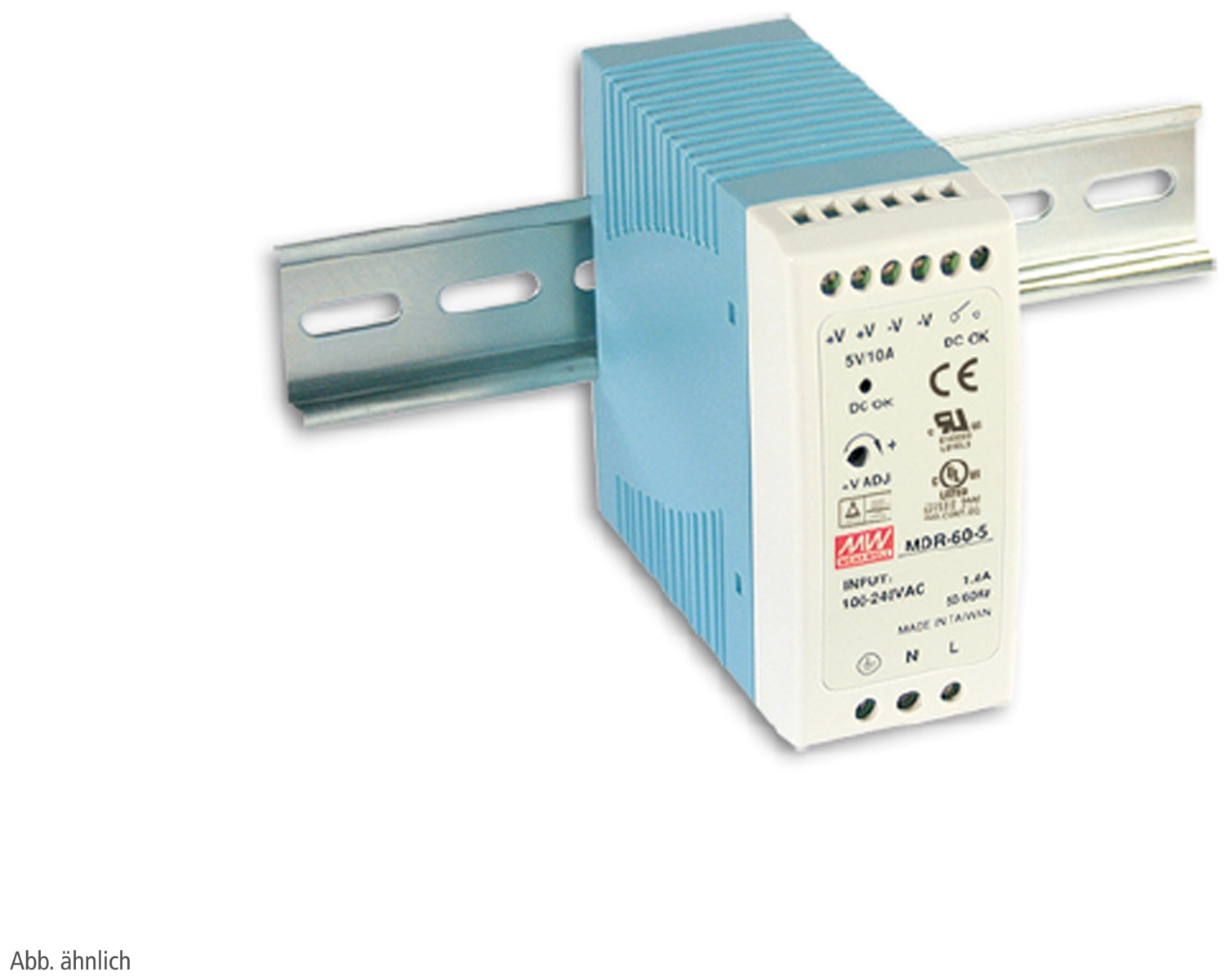 MEAN WELL Hutschienen-Schaltnetzteil MDR-60-24 24 V- 25 A