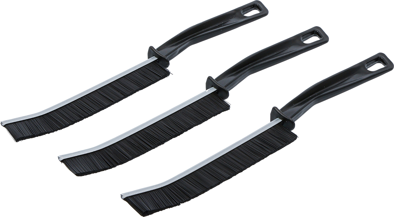 Image of BGS TECHNIC Hartborsten-Ecken-Reinigungsbürsten-Set, 230 mm, 3-teilig