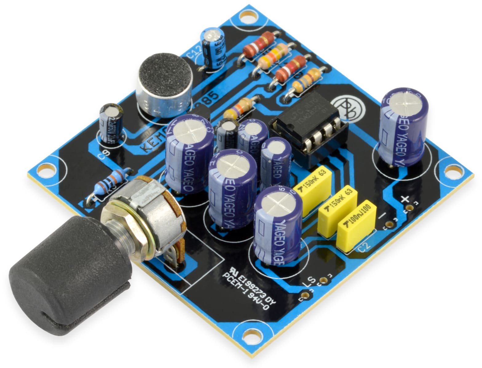 B085 Vorverstärker Bausatz 9 v dc 8 ω - Kemo