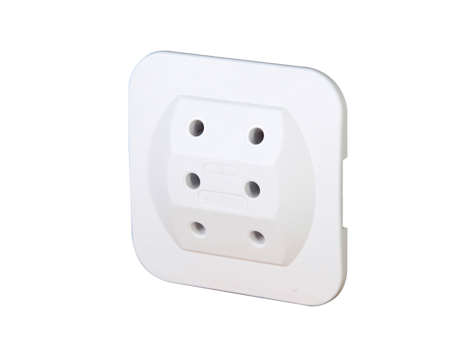Image of 3-FACH EA WS - Zwischenstecker, 3-fach Stecker-Adapter, weiß
