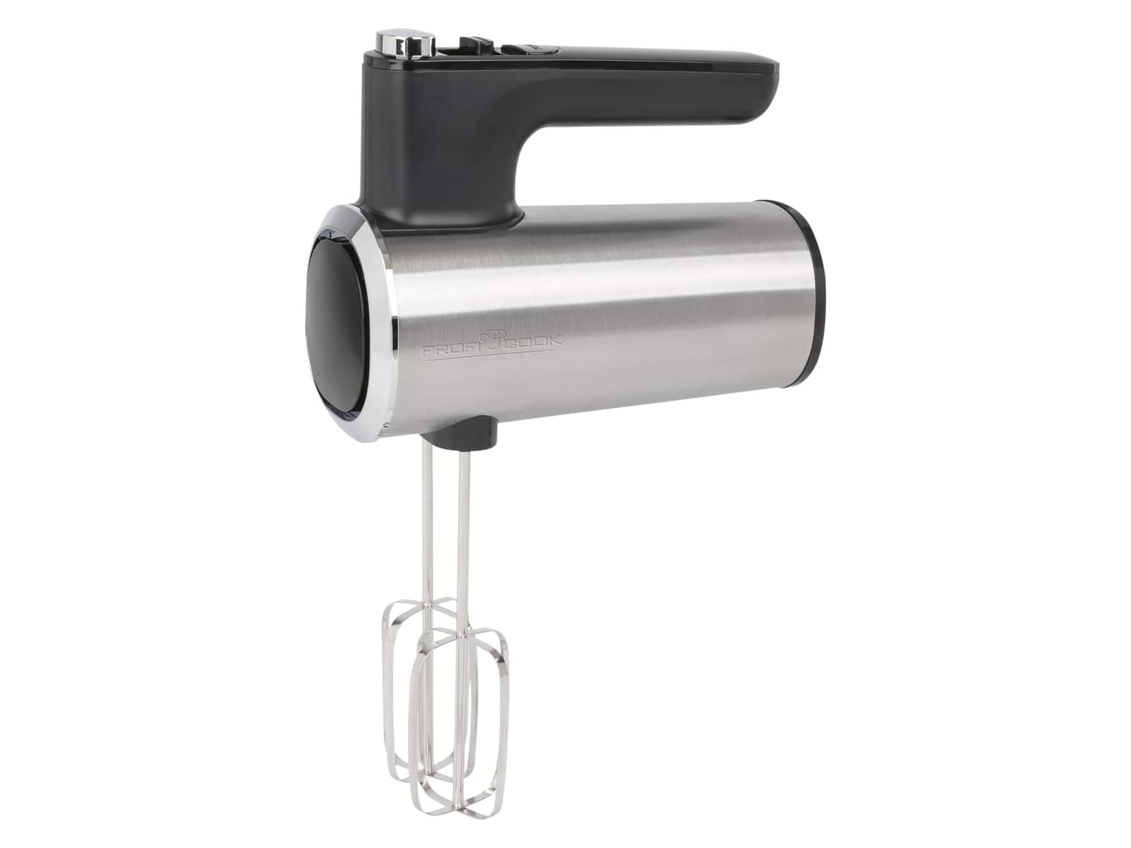 PROFI COOK Handmixer PC-HM 1335, Edelstahl-Design, Longlife-Motor, 400W