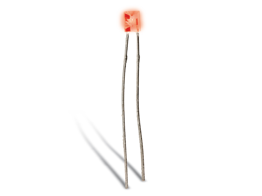 LITEON LED LTL72EKEKNN-152, 3 mm, rot, 240 mcd, 100 Stück