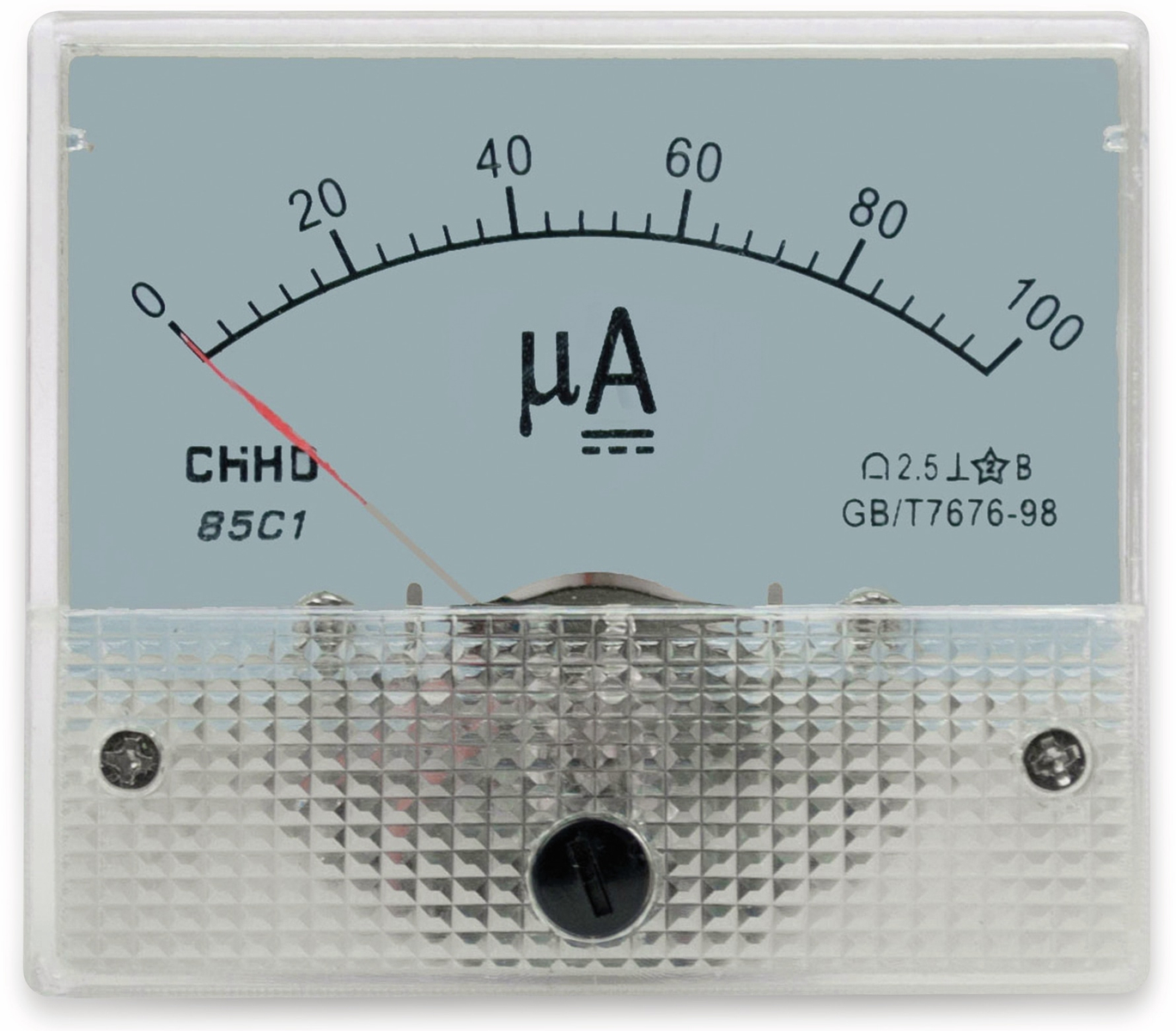 Image of Einbau-Messinstrument, 0...100 µA-