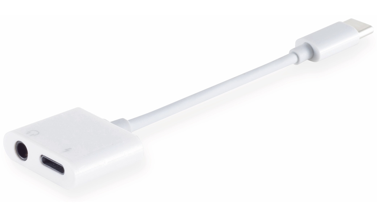 USB Typ C-Stecker   35 Klinken- + USB C Buchse
