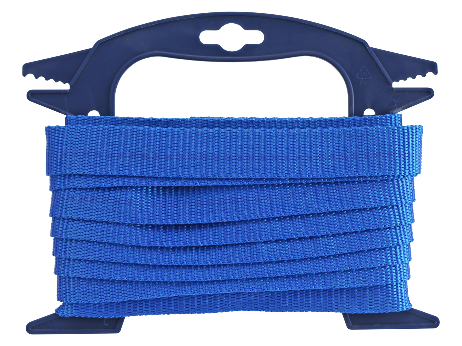 Gurtband, Tragkraft 115 kg, Bruchfestigkeit 460 kg, 5 m, blau