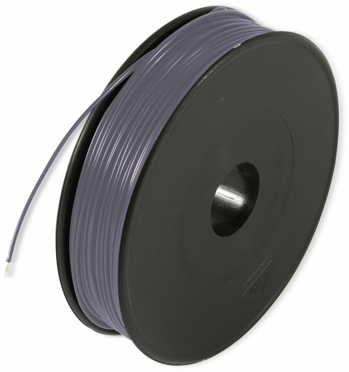 RAUTRONIC Litze, 1x0,14, 100m Spule, grau, LIYV
