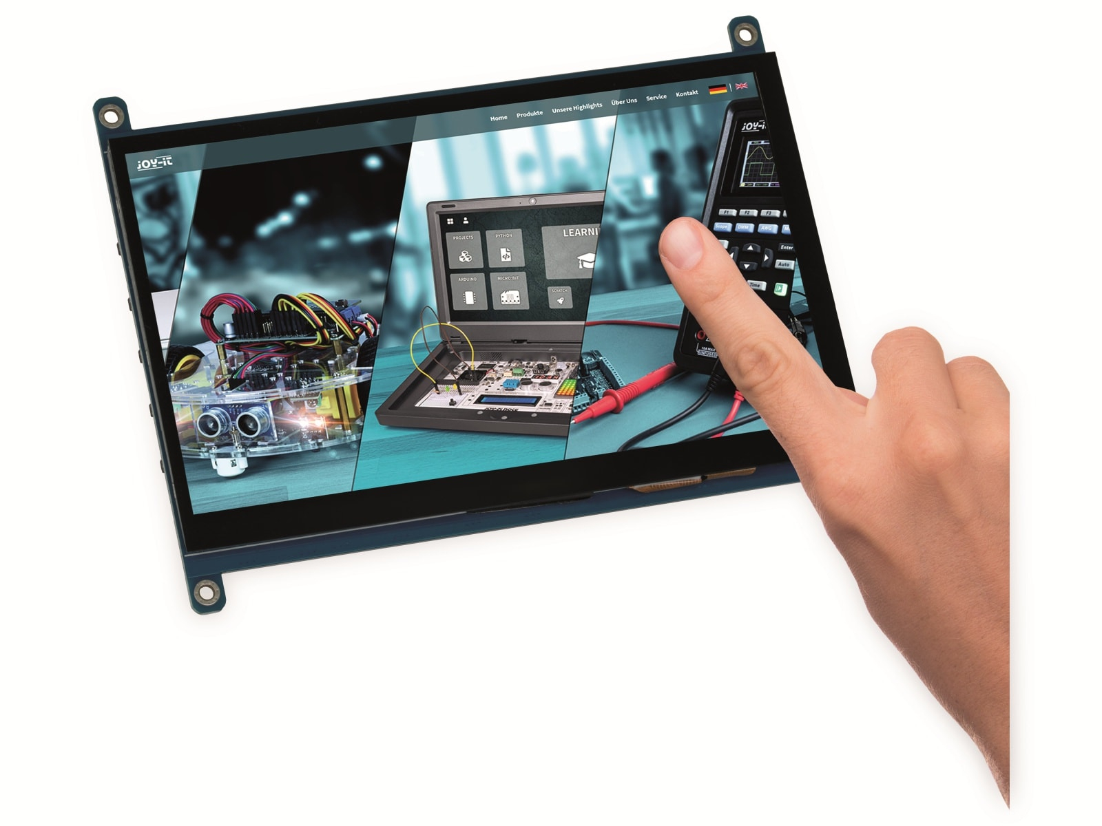 Raspberry Pi Displays & Touchscreens kaufen Pollin.de